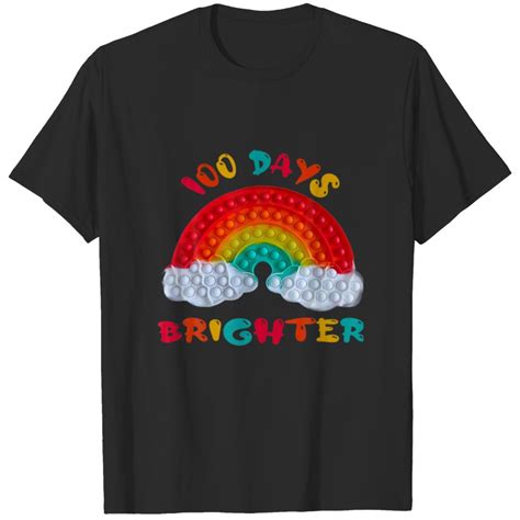 100 day shirt rainbow|100 Days Brighter Rainbow Shirt .